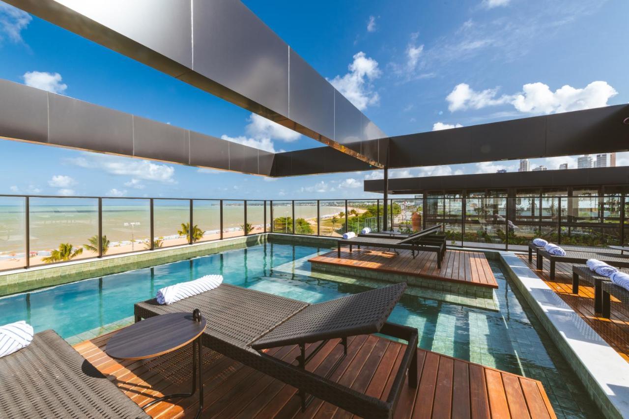Ba'Ra Hotel João Pessoa Dış mekan fotoğraf Rooftop pool