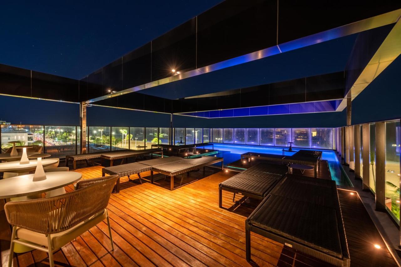 Ba'Ra Hotel João Pessoa Dış mekan fotoğraf Sky bar