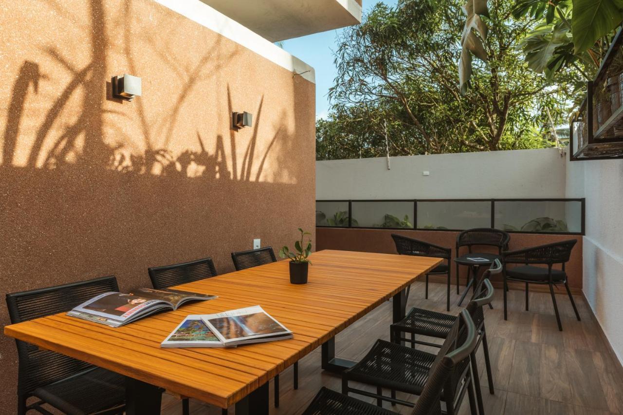 Ba'Ra Hotel João Pessoa Dış mekan fotoğraf A patio
